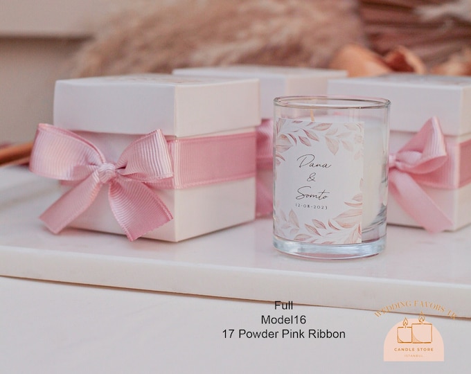 Custom Name Candle, Wedding Special Candle, Personalized Candle Gift, Custom Valentine's Day Gift, Engagement Candle