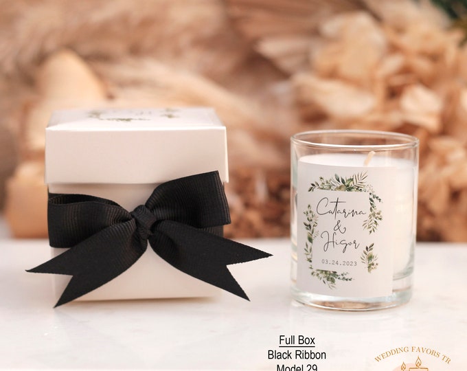 Custom Name Candle, Wedding Special Candle, Personalized Candle Gift, Custom Valentine's Day Gift, Engagement Candle