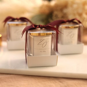 Personalized Engagement Candle, Wedding Candle Favor For Guest, Unique Wedding Candle, Bulk Wedding Favor, Custom Bulk Gift