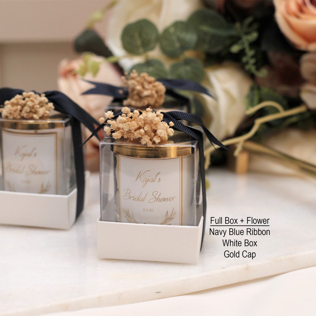 Unique Wedding Candle Favors, Bulk Wedding Favors, Candle Gift, Bridal