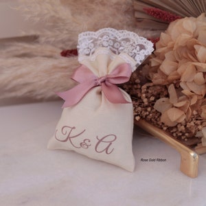 Fragrant Handmade Lavender Sachets | Relaxing Aroma | Wedding Favor Sachets,  French Lavender Dried Petals Flower Wedding Favor
