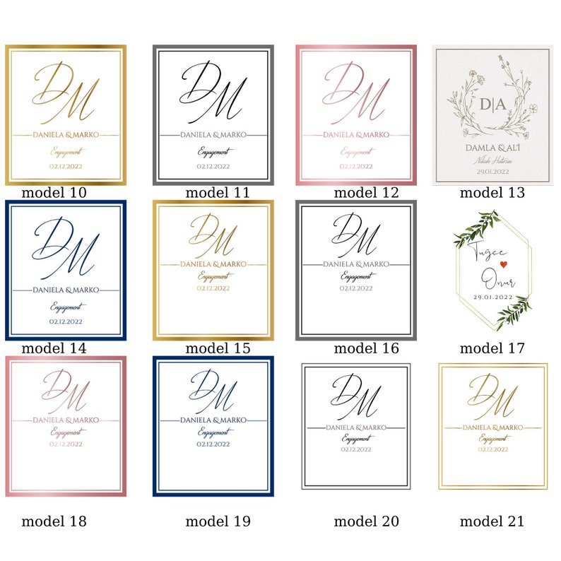 Personalized Name Gold Lid Candle Custom Wedding Candle Etsy