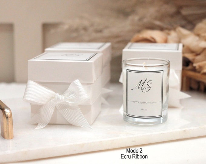 Custom Name Candle, Wedding Special Candle, Personalized Candle Gift, Custom Valentine's Day Gift, Engagement Candle