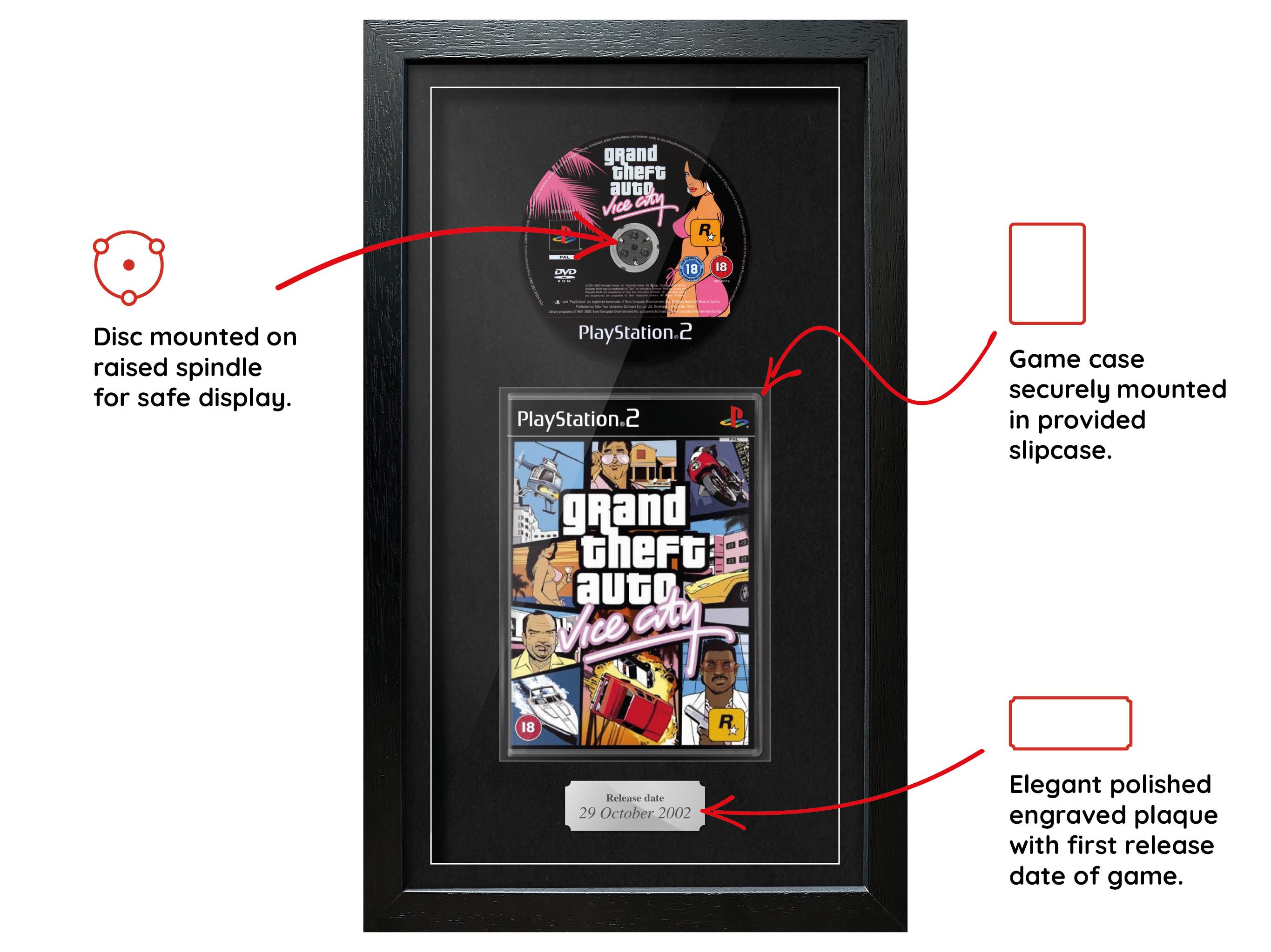 Stickers GTA Vice City pour Borne d'Arcade MAME - Plongez