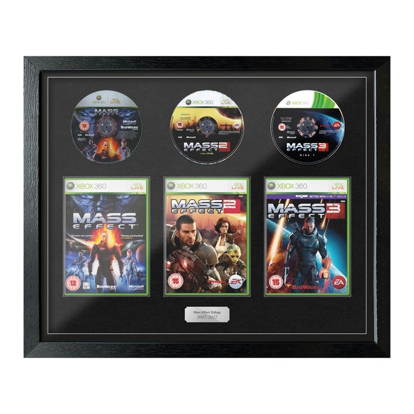 The Mass Effect Trilogy (Exhibition Range) Framed Games