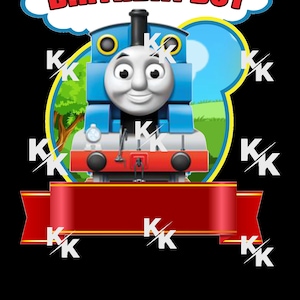 THOMAS THE TRAIN no number, digital download, png, sublimation
