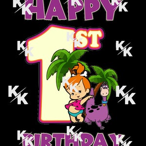pebbles dino 1st birthday, flintstones, submilation,png