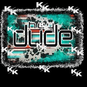 hey dude western png, digital downlond, dtf