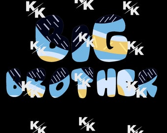 BLAUE HUND BIG BRÜDER digitaler Download, png