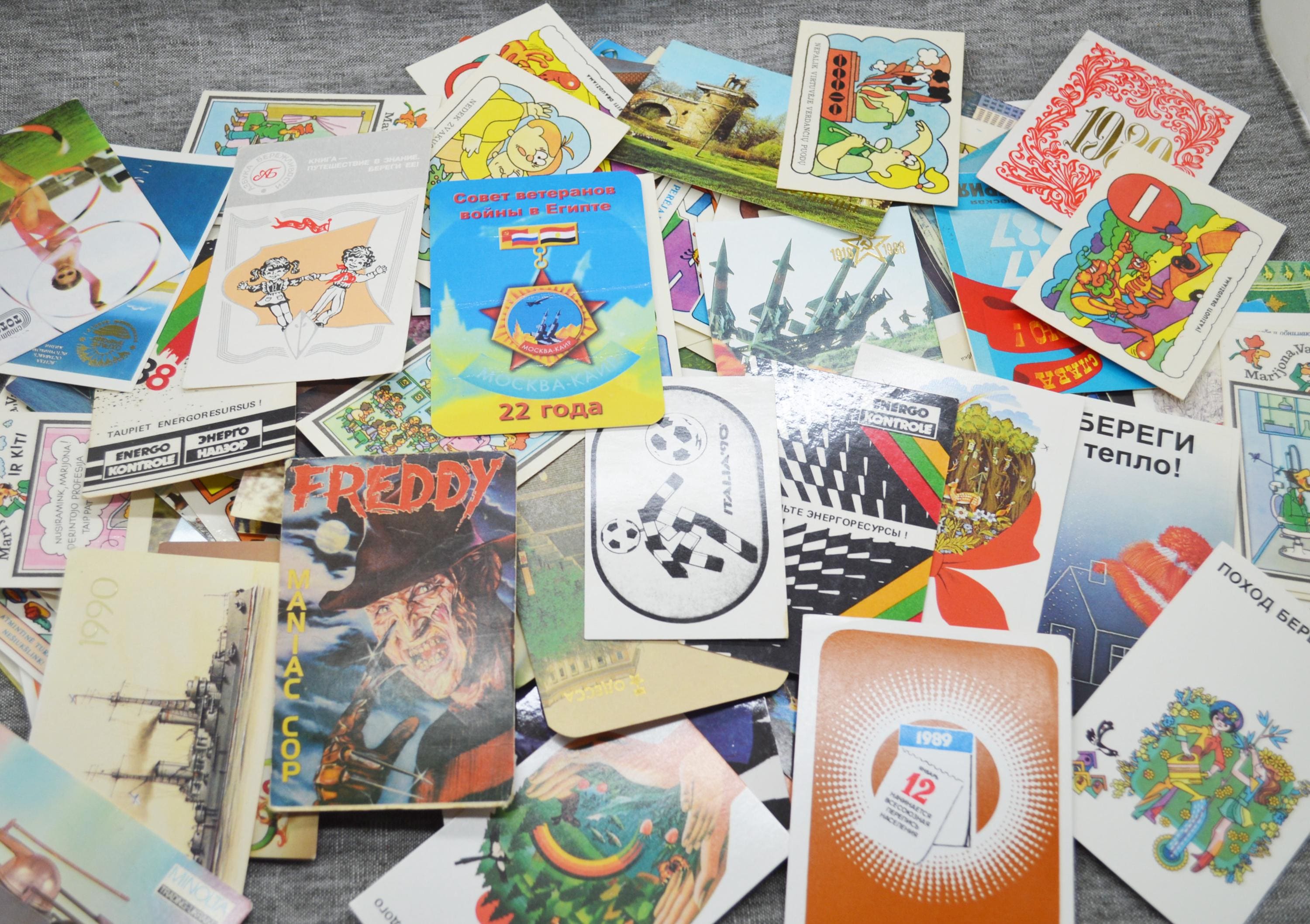 Sowjetischer kalender - Etsy België, image size:3000x2117