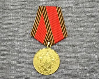 Vintage-Medal USSR-60 years of victory in World War II