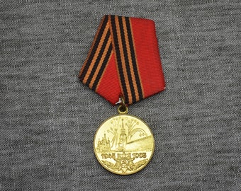 Vintage-Medal USSR-50 years of victory in World War II