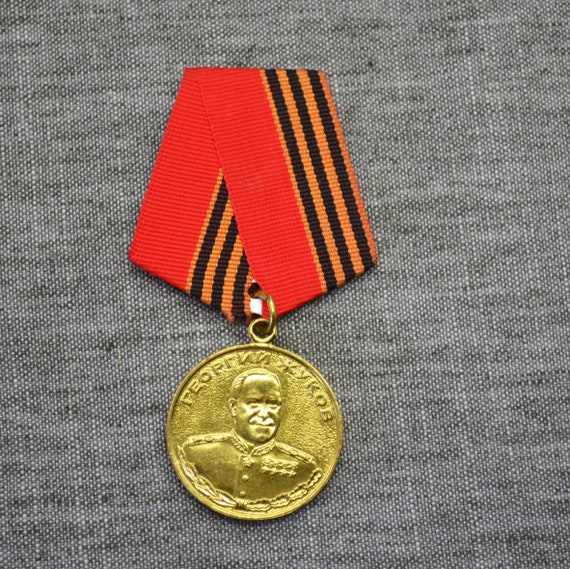 Medal Ussr Georgy Zhukov-medal Georgy Zhukov - Etsy