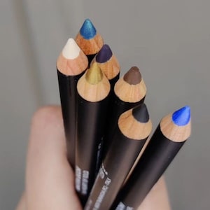 Vegan Natural Eyeliner Pencil  7 Colors | Organic & Cruelty-Free Makeup | Made in Italy