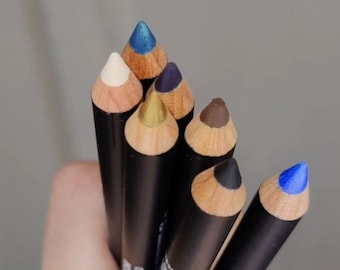 Vegan Natural Eyeliner Pencil  7 Colors | Organic & Cruelty-Free Makeup | Made in Italy