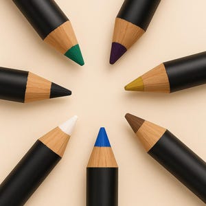Organic Vegan Eyeliner Pencil Handmade with Natural Ingredients | Organic Makeup Made in Italy