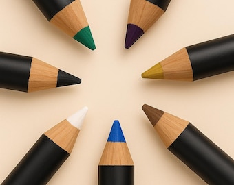 Organic Vegan Eyeliner Pencil Handmade with Natural Ingredients | Organic Makeup Made in Italy