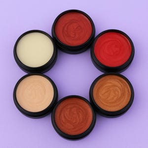 Natural Tinted Lip Balm Zero Waste | Vegan & Cruelty-Free | Hydrating Multi-Purpose Lip Care | 5 Shades + Clear | Made in Italy