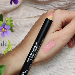 Peach Lipstick Organic Make Up Made in Italy - Ecolife Cosmetics