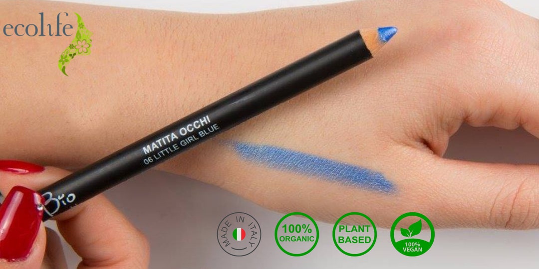 Organic Blue Eye Pencil Nature's Hue, Handmade Beauty Etsy