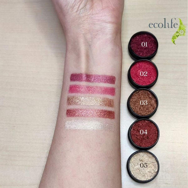 Mineral Powder Eyeshadow Natural Ingredients Made in Italy - Ecolife Cosmetics