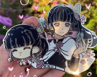 Flower Slayer Anime Hard Enamel Pin (itsache)