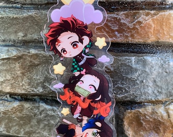 Anime DS Hanging Acrylic Charm Keychain (ItsAche)