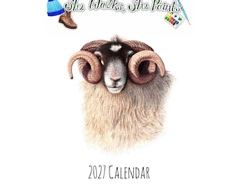 2027 Calendar: Isle of Skye Original Paintings