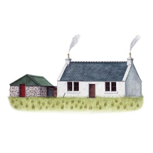 Skye Life Cottage - Fine Art Print