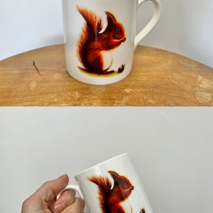 Mug 8 Scottish Designs Red Squirrel