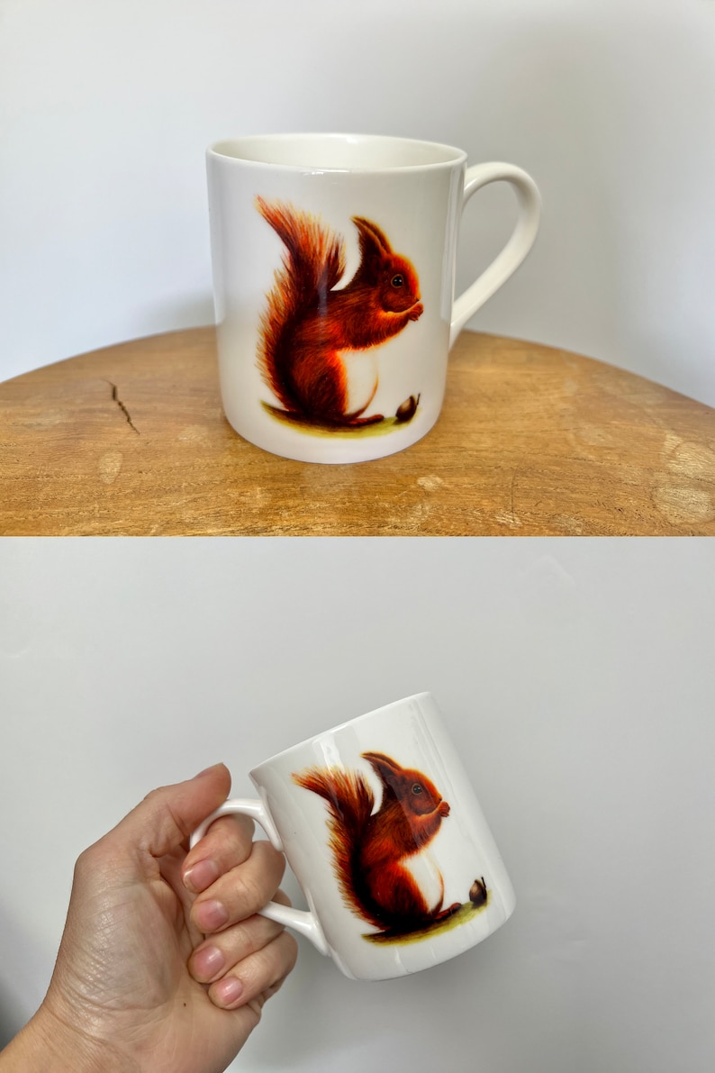 Mug 8 Scottish Designs Red Squirrel