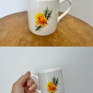 Mug 8 Scottish Designs Gorse Flowers