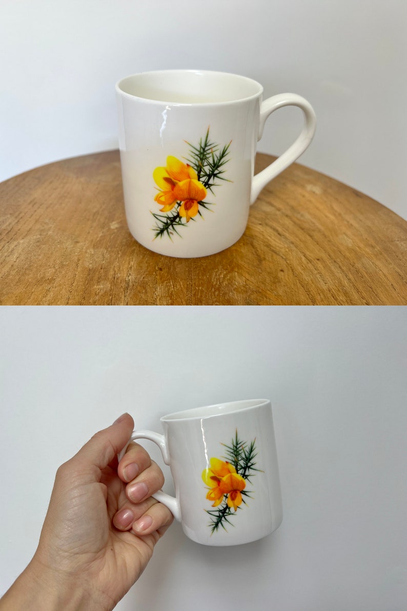 Mug 8 Scottish Designs Gorse Flowers