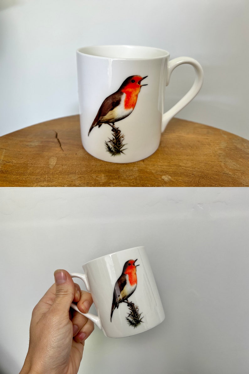 Mug 8 Scottish Designs Robin