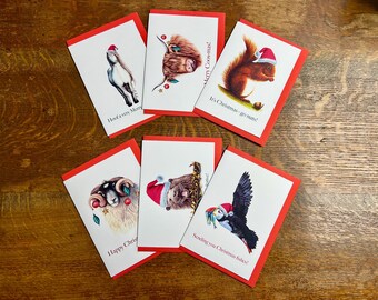 Christmas Cards - 6 Scottish Designs
