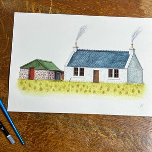 Skye Life Cottage Fine Art Print image 2