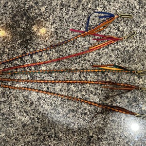 Cadena de billetera de cuero trenzada a mano