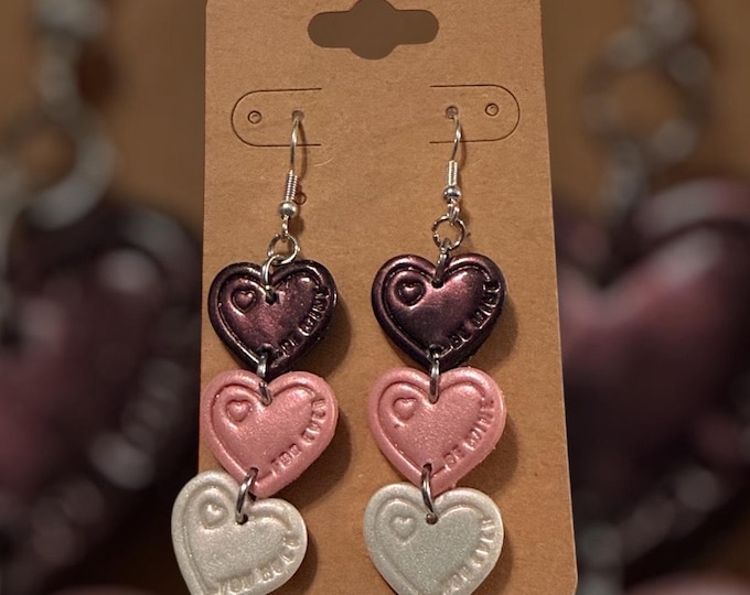 Conversation Heart Earrings