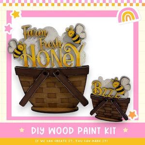 Farm Fresh Honey Insert for the Flower Basket DIY