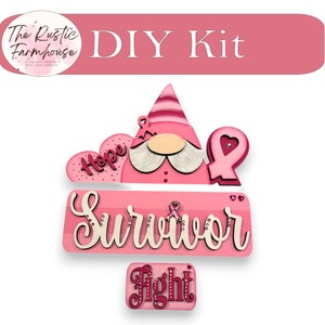 Farmhouse Truck Cancer Survivor Insert: DIY Kit