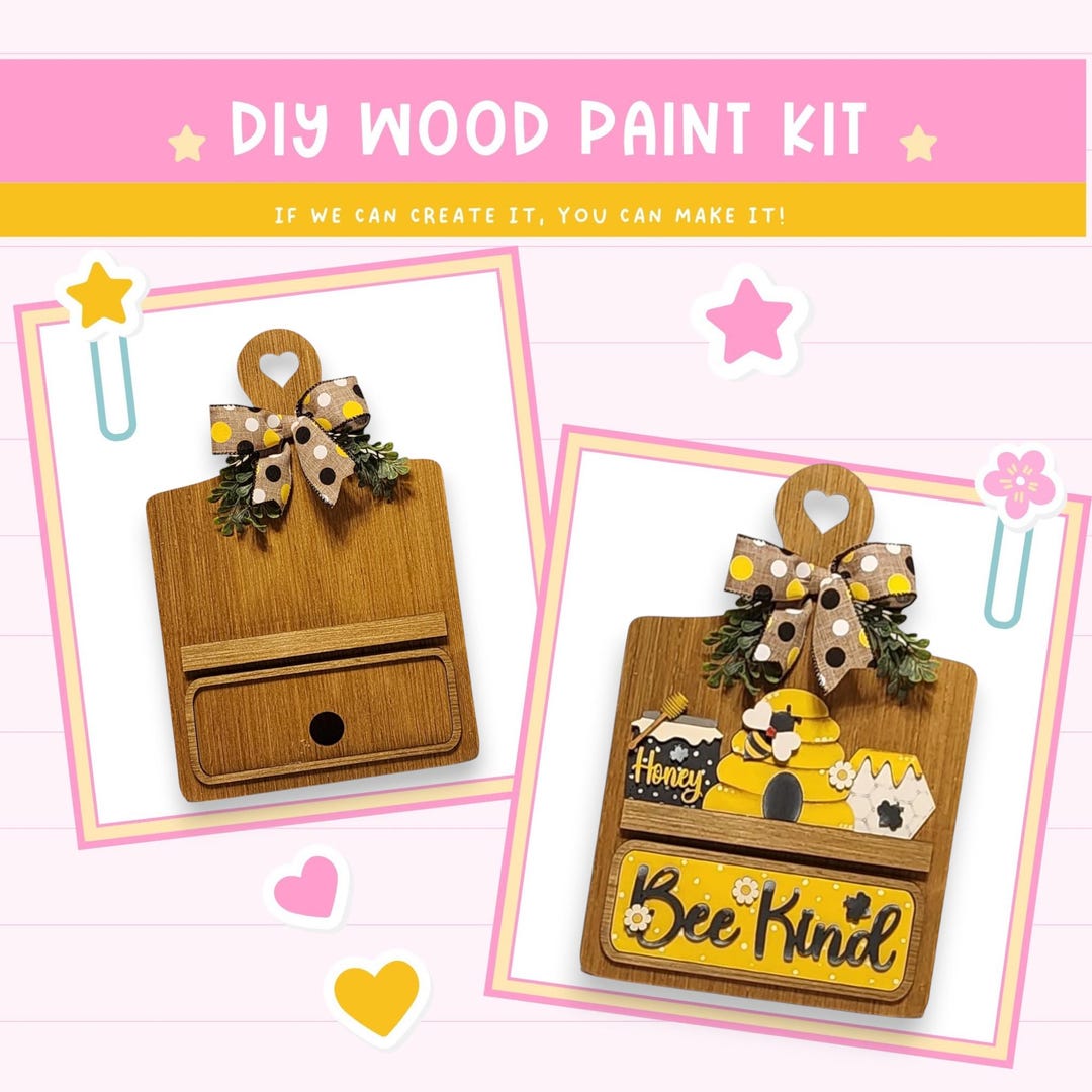 Farmhouse Kitchen Breadboard Decor: DIY Wood Inserts - Etsy
