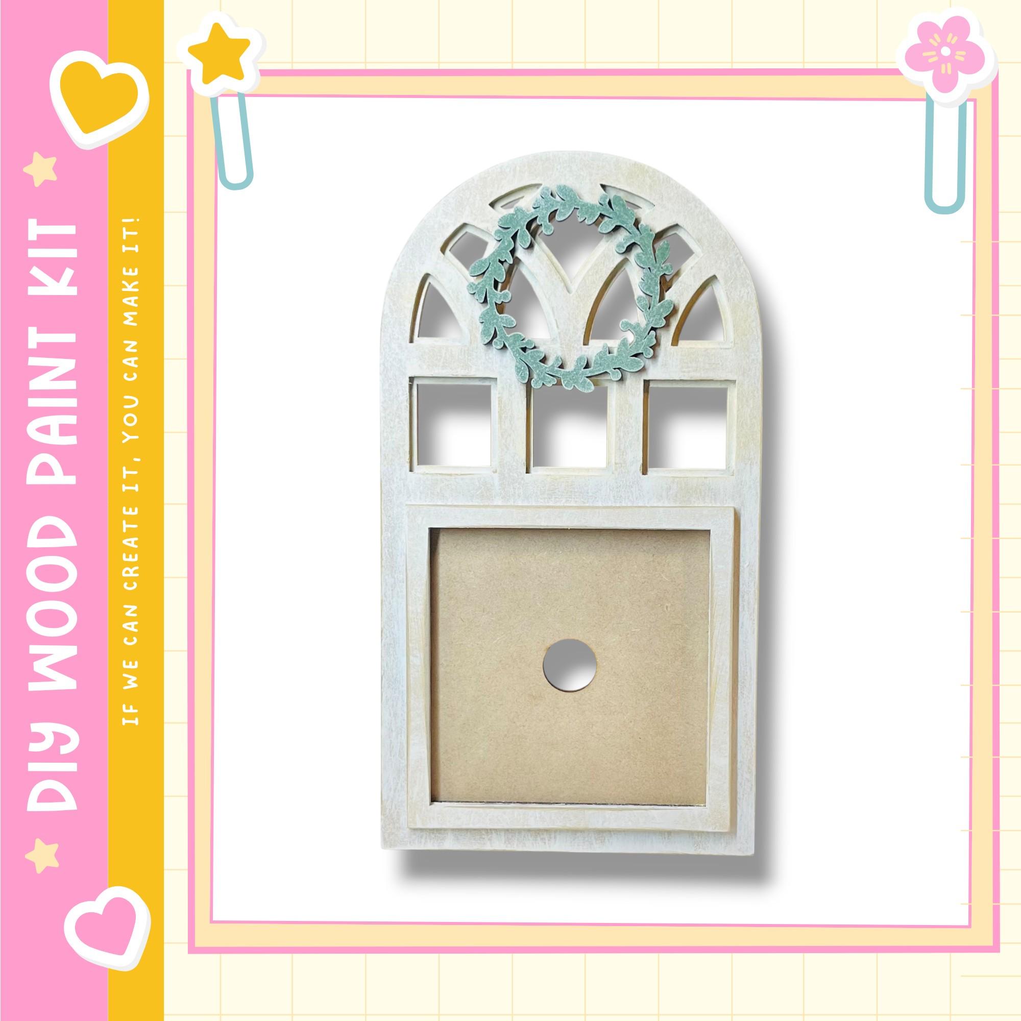 Interchangeable Arch Frame DIY Kit – Tiered Tray Decor Sign Base (4.25 ...