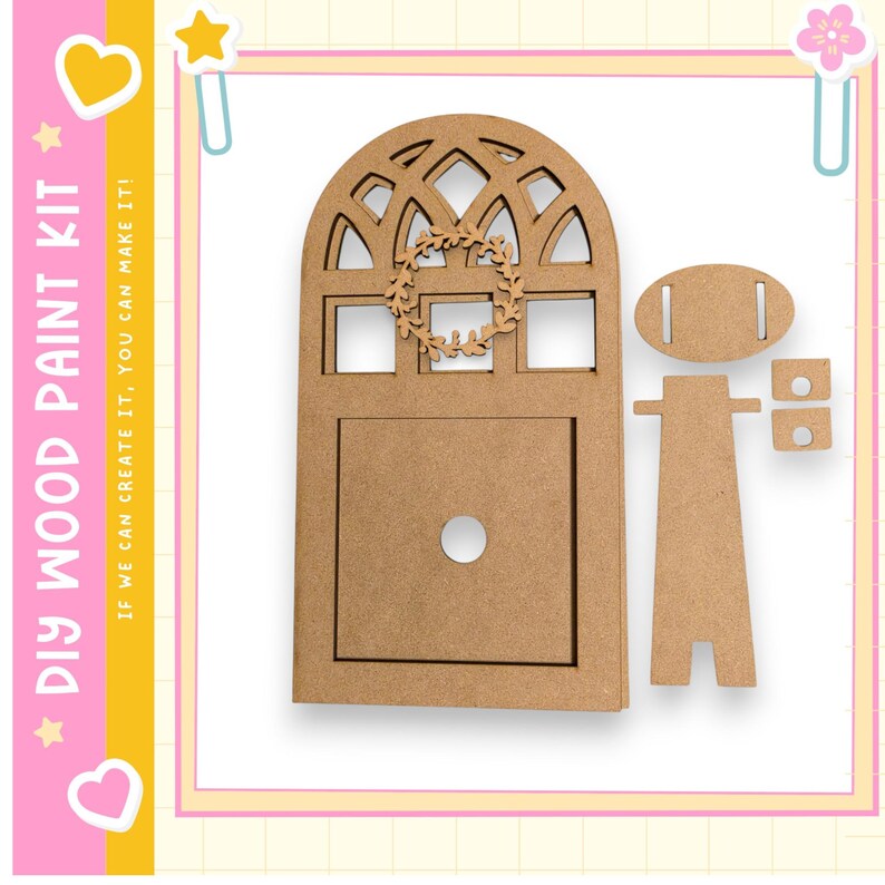Interchangeable Arch Frame DIY Kit – Tiered Tray Decor Sign Base (4.25 ...