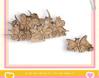 Butterfly Insert for the Flower Basket DIY