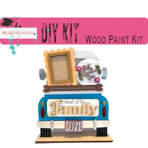 Farmhouse Truck Insert: Heart of the Family, DIY Kit