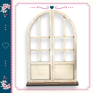 DIY Interchangeable Arched Window Shelf Sitter – Trio Stand Sitter Base