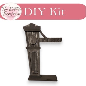 Mini Interchangeable Porch Post DIY Craft Kit - Interchangeable Signs and Insert