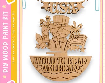 Uncle Sam Sign Insert - Interchangeable for Round or Tag Bases