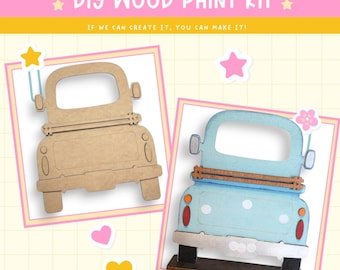Interchangeable Farmhouse Truck,  Seasonal Truck, DIY Truck Kit, Interchangeable Farmhouse Truck  DIY Kit