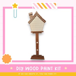BASE - Birdhouse Interchangeable Post - Base for Inserts